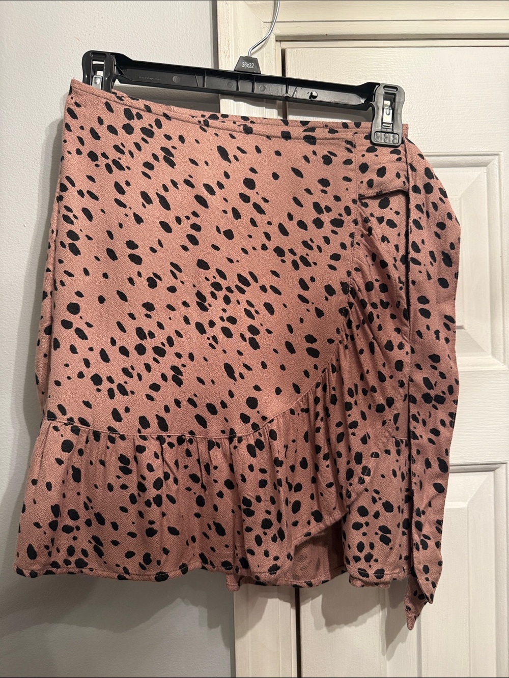 Women’s Leopard-Print Ruffle Skirt